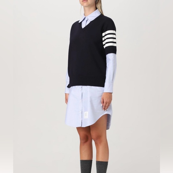Thom Browne Sweaters - Thom Browne Dress Blue Women’s
